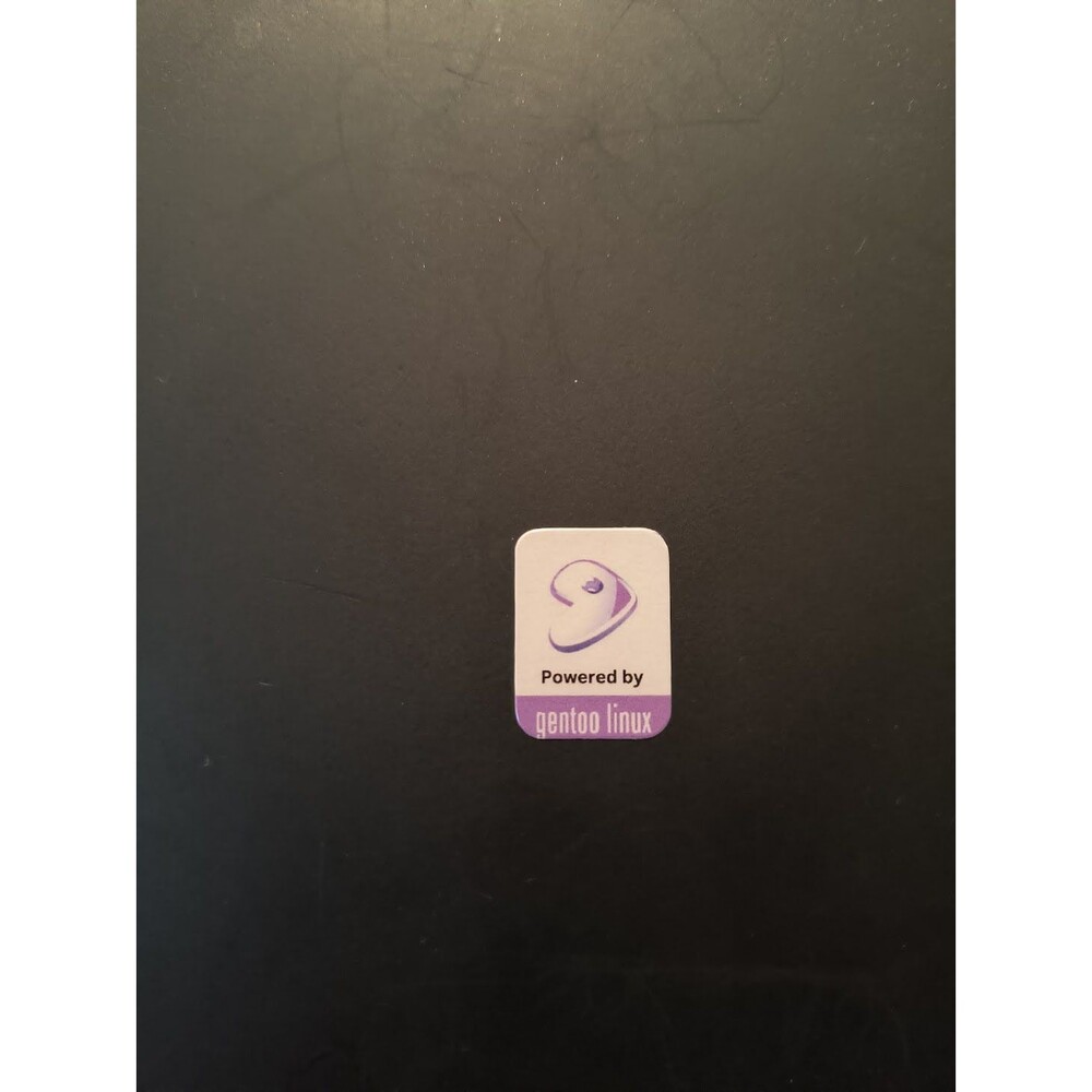 Gentoo Linux Sticker / Decal / Badge (6 Pack)